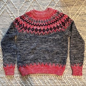 NWOT CARDIGAN crewneck knit sweater - size S